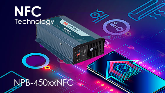 Nueva serie NPB-450-xxNFC: Cargadores inteligentes con NFC
